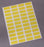 Briggs Healthcare Laser Computer 4-Across Piggyback Labels - Laser Computer 4-Across Piggyback Labels, 0.75" x 1.75", Yellow - L-6615