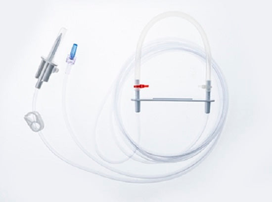 ICU Medical Transfer Sets - Transfer Set, Dual Lead, 2 Clamps, Luer Lock - PA01