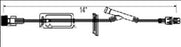 ICU Medical Extension Sets - Extension Set, 0.2 Micron Filter, DEHP-Free, 14" - B1019