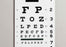 Tech-Med Services Snellen Eye Charts - Snellen Eye Chart, 22" x 11" - 3050