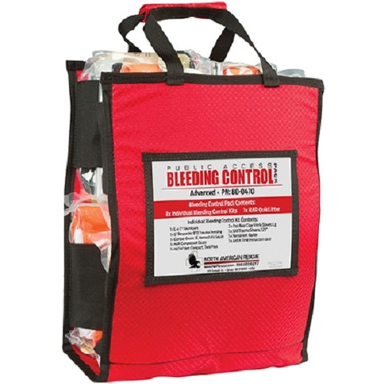 North American Rescue Bleeding Control Packs - Public Access Bleeding Control, Intermediate, Vacuum-Sealed - 80-0469