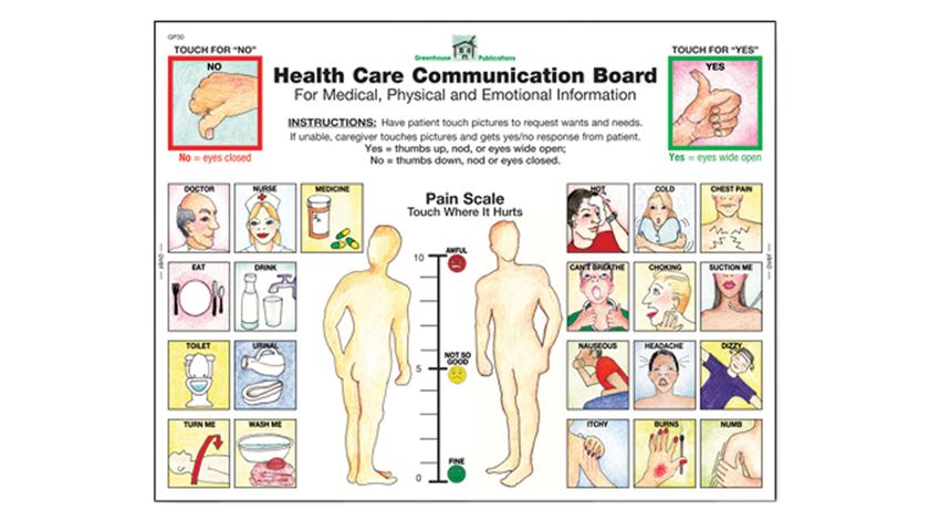 Alimed Health Care Cmmncation Boards - Health Care Communication Board - 82436