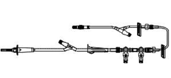 ICU Medical Extension Sets with Rotating Luers - LUER, ROTATE, STOPCOCK, 98" - SC164