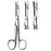 Sklar Econo Sterile Operating Scissors - Econo Sterile Operating Scissors, Curved, Sharp / Blunt, 5-1/2" - 96-2526