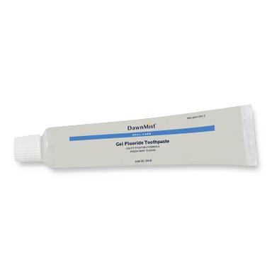 Dukal Corporation DawnMist Gel Toothpaste - TOOTHPASTE, CLEAR, GEL, 0.6OZ - GTP4654