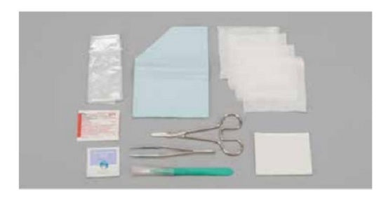 Cardinal Health Incision and Drain Trays - Disposable Incision and Drainage Tray for California Only - 24006-01CA