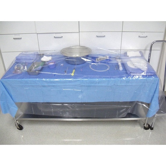 Preferred Medical Set-up Covers - Setup Cover, 54" x 70", Clear, Sterile - PD-5470