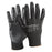 Wells Lamont FlexTech Y9249 Black Foam Nitrile Gloves - Nitrile Glove, Nylon, Foam Palm, Black, Size XS - Y9249XS