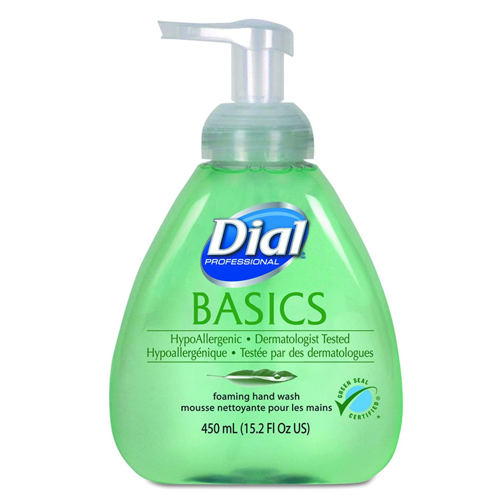 Dial Hypoallergenic Foaming Lotion Soap - FOAM, DIAL, BASICS, 15.2 OUNCE, PUMP - 1700098609