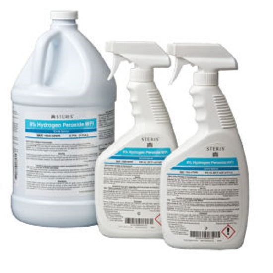 Steris Sterile 1 gal. 6% Hydrogen Peroxide WFI Solution - Hydrogen Peroxide Solution, 6%, 32 oz. - 1S05-96WR