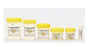 Starplex Histoplex O-Ring Containers 5ml-120ml - 120ML CLEAR, YELLOW SCREW CAP, NS - H1202-FL