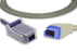 Nihon Kohden SpO2 Adapter Cable - Nellcor SpO2 Adapter Cable Compatible with AY-651P - JL-650P