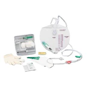 CR Bard LUBRICATH Drainage Bag Foley Trays - Catheterization Kit with Statlock and Drainage Bag, 16Fr - BAR899916