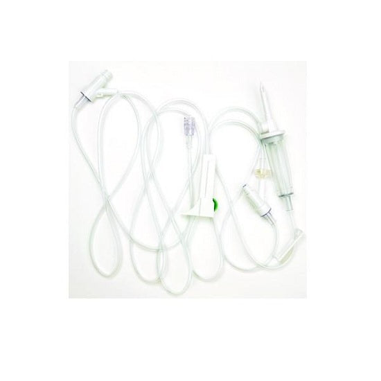 B Braun Universal Admin IV Sets - IV Administration Set with Universal Spike and Filter, 15 Drops / mL, 128" - 480231