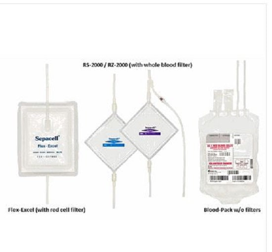 Fenwal Inc Blood-Pack Units - Blood-Pack Double Bag, Y-Site Sampling, 500 mL - 4R1582