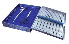 Integra LifeSciences Silicone Mats - Silicone Mat with Holes, for 4-084000, 8" x 5" - 4-084000MAT