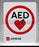 Physio-Control AED Wall Signs - SIGN, WALL, TRADITIONAL, W/LOGO, TMOUNT, 8X10 - 11998-000331