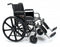 Graham-Field Traveler HD Wheelchair - Traveler HD Wheelchair, 20" x 18", Detachable Full Arm, Elevating Leg Rest - 3G010350