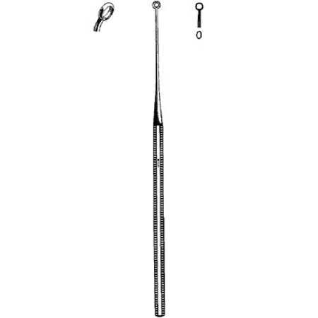 Sklar Buck Ear Curettes - CURETTE, BUCK EAR, SH, STR 1.5MM - 67-2510