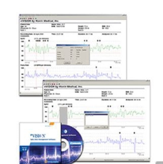 Nonin Medic nVISION Data Mgmt Software for Oximetry Screening - nVISION Data Management Software, Oximetry - 3211-000