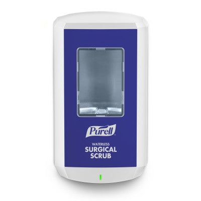 Gojo Purell CS8 Waterless Surgical Scrub Dispenser - Purell CS8 Touch-Free Dispensers with Energy-on-the-Refill for Waterless Surgical Scrub, White - 7810-01