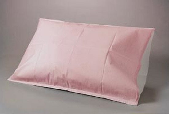 TIDI Everyday Headrest Covers - Disposable Fabricel Pillowcase, Mauve, 21" x 30" - 919356