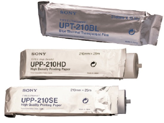 Print Media Paper Chart Roll - Sony High-Quality Chart Printer Paper Roll, Upp-210Se - 2587441