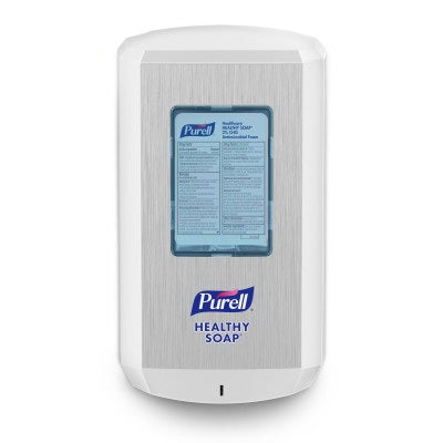 Gojo PURELL CS6 Touch-Free Hand Sanitizer Dispenser - Purell CS6 Touch-Free Dispensers for HEALTHY SOAP, White - 6530-01