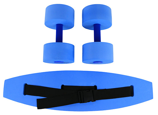 Aquatic Exercise Standard Kit (Jogger Belt, Hand Bars)