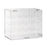 20-Place Safety Glass Holder 20 Place - 15"W x 6.625"D x 12"H