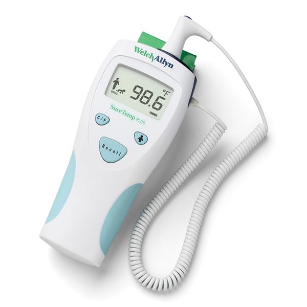 Welch-Allyn Thermometer Digital SureTemp Plus 690 Dual Scale Oral Probe Ea