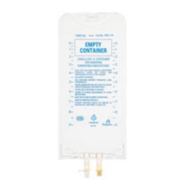 Hospira Worldwide Empty Irrigation Container Lifecare 1000mL Sterile Bag 48/Ca