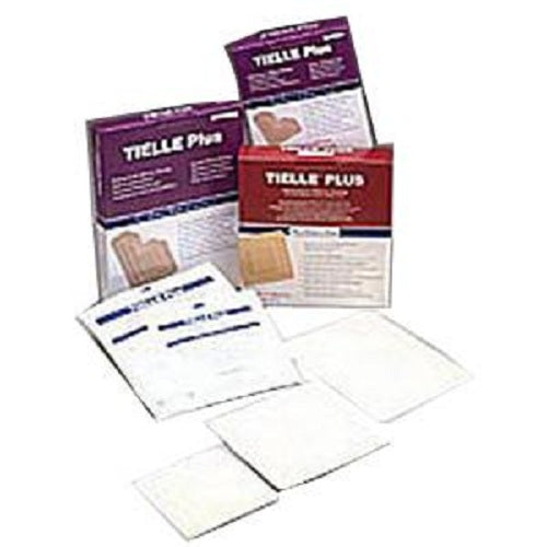 Systagenix Tielle Plus Adhesive Hydropolymer Dressing Skin-friendly, No Odour, 4-1/4