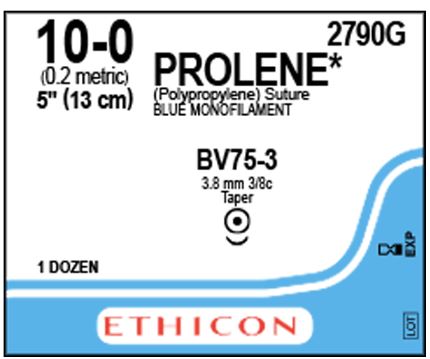 Prolene Sutures with Hemo-Seal