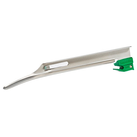 Tri-Anim Miller Laryngoscope Blades - Miller Laryngoscope Blade, Green, #2, Disposable - 301-B3120EA