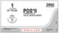 Ethicon PDS-II Sutures - PDS-II Absorbable Suture, Violet, Size 1, 27", CT-2 Needle, D-Special - D9682