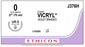 Ethicon Coated Vicryl (polyglactin 910) Suture b - SUTURE, 0 27 CTD VIC VIO BR UR-5, VA - J376H