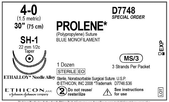 Prolene Sutures