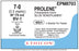 Ethicon Blue Prolene Suture - Blue Prolene Suture, 7-0, 4 x 30", BV-1, Double Armed - EPM8703