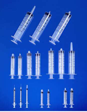 Exelint International Excel Luer Lock Syringes - Luer Lock Syringe with 22G x 1" Needle, 3 mL - 26102