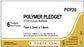 Ethicon TFE Polymer Pledgets - TFE Polymer Pledget, Firm, 7 x 3.5 x 1.5 mm - PCP20