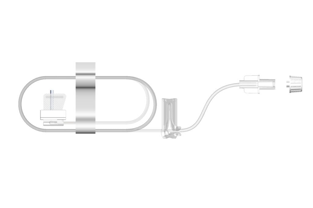 Evans Medical SCIg Safety Sets - SCIg Safety Set, 27G x 9 mm, Single-Needle - SAF-Q-109-G27