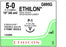 Ethicon Precision Point Nonabsorbable Nylon Surgical Monofilament Suture - Precision Point Nonabsorbable Nylon Surgical Monofilament Suture, Green, 5/0, 18"P-2 Needle - G695G