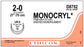 Ethicon Monocryl Suture - SUTURE, D-SPECIAL, MONOCRYL, UD, 2-0 27" - D8752