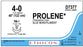 Ethicon D-Special Sutures - D-Special Prolene Suture, Blue Monofilament, Size 4-0, 48", with RB-1 Needle - D7377