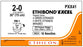 Ethicon Taper Point Ethibond Excel Suture - SUTURE, ETHIBOND-EXC, G / W, 2/0, 8-30, RB-1, VA - PXX41