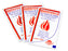 EverReady First Aid Burn Gel Blotts Satchets - Burn Care Sachet, Gel, 1/8 oz. - 550005