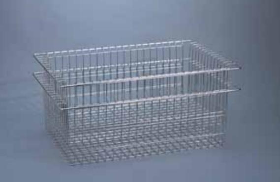 Healthmark Industries Washer Basket - Hinged Nic-Nac Washer Basket with Lid, Catch, 4 x 2.5 - NIC001