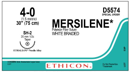 Mersilene Polyester Fiber Sutures