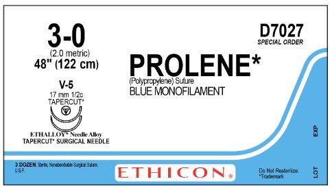 Prolene Sutures with Hemo-Seal